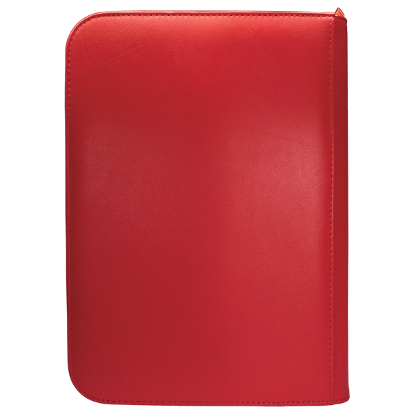 Vivid 4-Pocket Zippered PRO-Binder - Red - Local Pickup Only