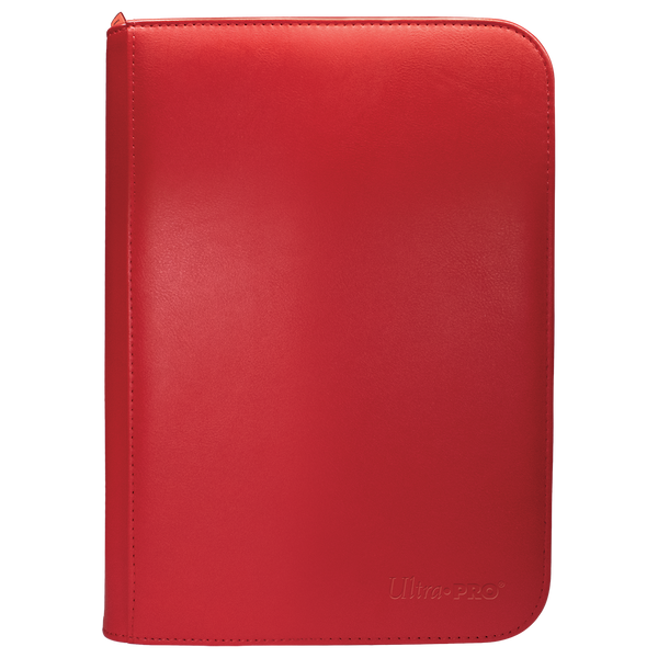 Vivid 4-Pocket Zippered PRO-Binder - Red - Local Pickup Only