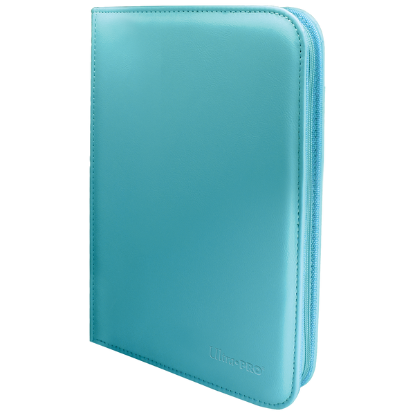 Vivid 4-Pocket Zippered PRO-Binder - Light Blue - Local Pickup Only