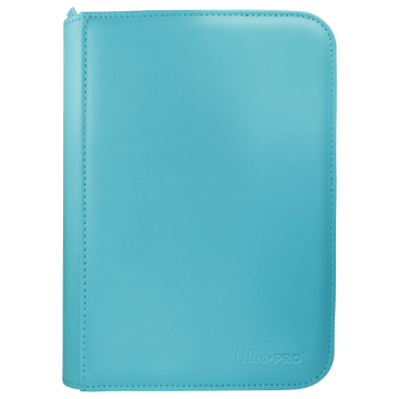 Vivid 4-Pocket Zippered PRO-Binder - Light Blue - Local Pickup Only