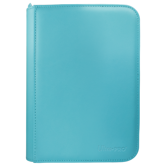Vivid 4-Pocket Zippered PRO-Binder - Light Blue - Local Pickup Only