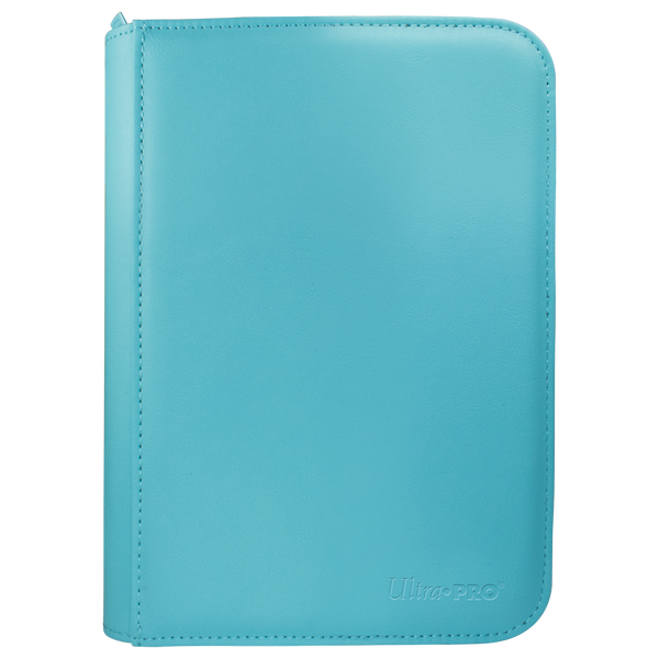 Vivid 4-Pocket Zippered PRO-Binder - Light Blue - Local Pickup Only