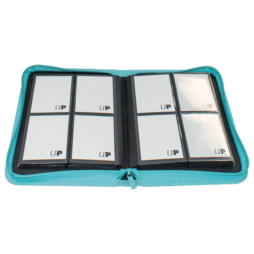 Vivid 4-Pocket Zippered PRO-Binder - Light Blue - Local Pickup Only