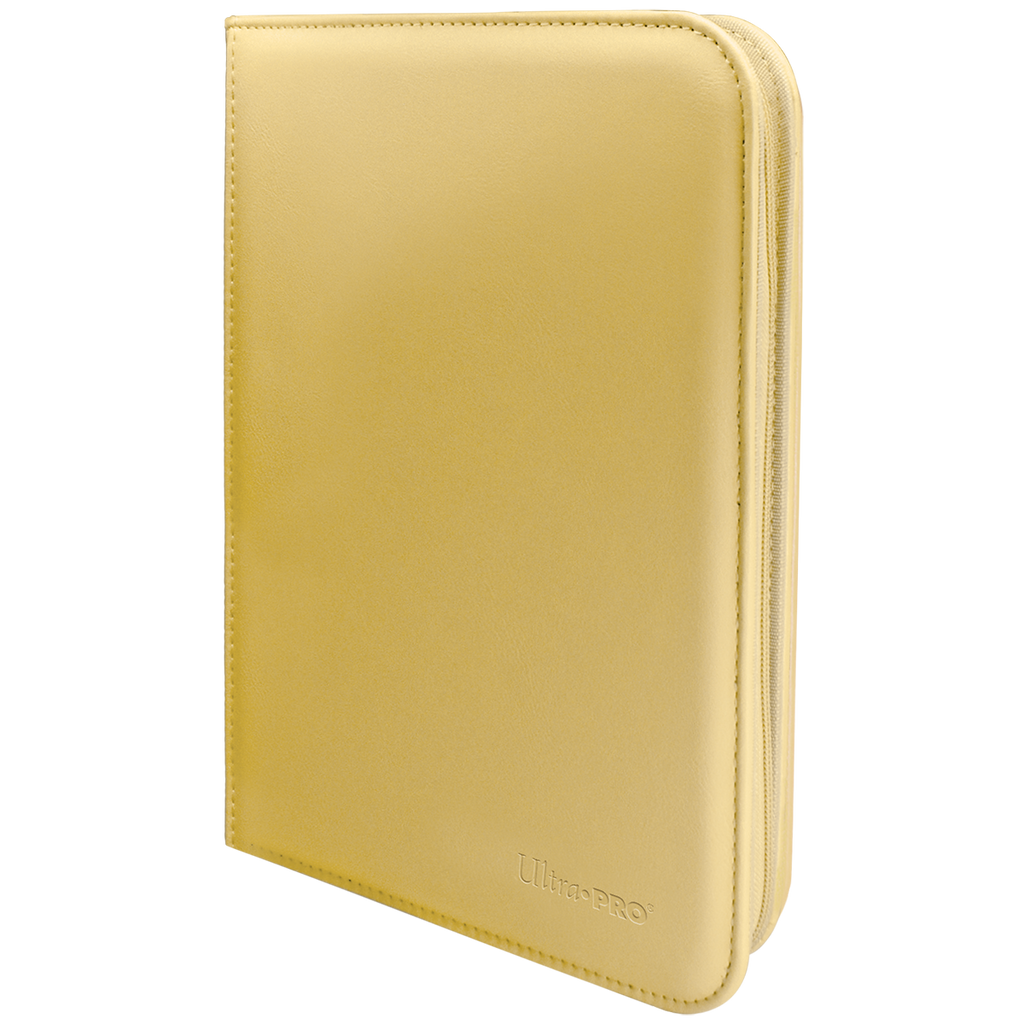 Vivid 4-Pocket Zippered PRO-Binder - Yellow - Local Pickup Only