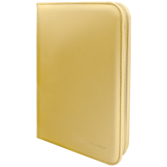 Vivid 4-Pocket Zippered PRO-Binder - Yellow - Local Pickup Only