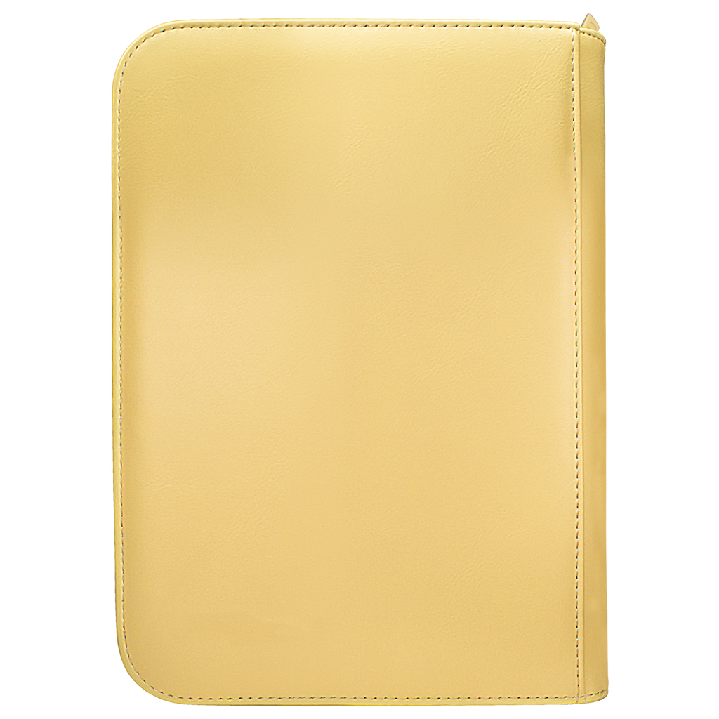 Vivid 4-Pocket Zippered PRO-Binder - Yellow - Local Pickup Only