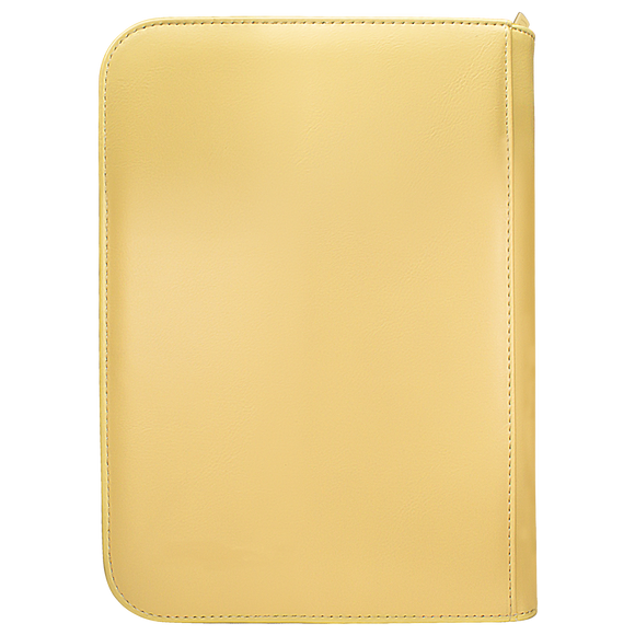 Vivid 4-Pocket Zippered PRO-Binder - Yellow - Local Pickup Only
