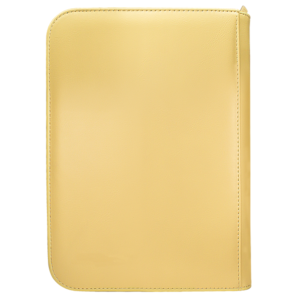 Vivid 4-Pocket Zippered PRO-Binder - Yellow - Local Pickup Only