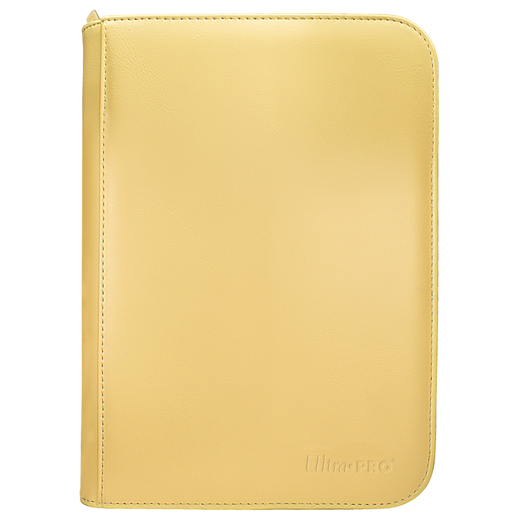 Vivid 4-Pocket Zippered PRO-Binder - Yellow - Local Pickup Only