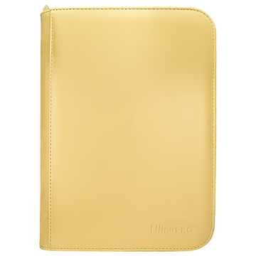 Vivid 4-Pocket Zippered PRO-Binder - Yellow - Local Pickup Only