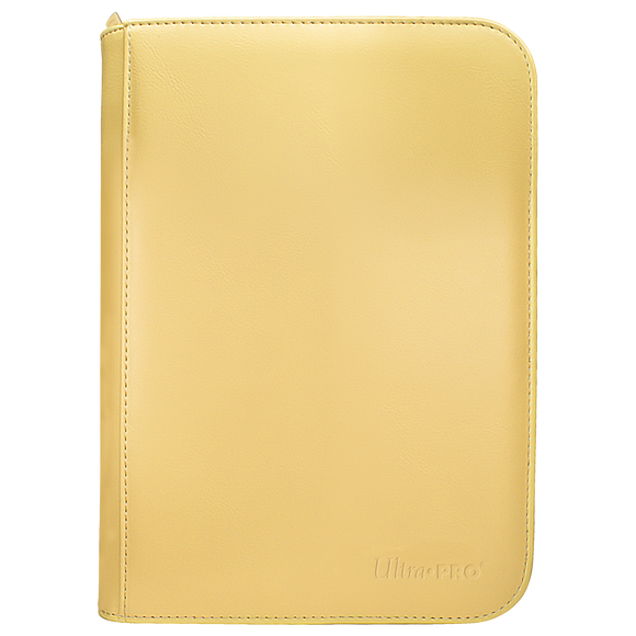 Vivid 4-Pocket Zippered PRO-Binder - Yellow - Local Pickup Only