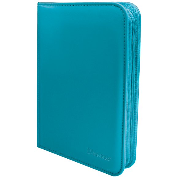 Vivid 4-Pocket Zippered PRO-Binder - Teal - Local Pickup Only