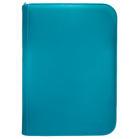 Vivid 4-Pocket Zippered PRO-Binder - Teal - Local Pickup Only