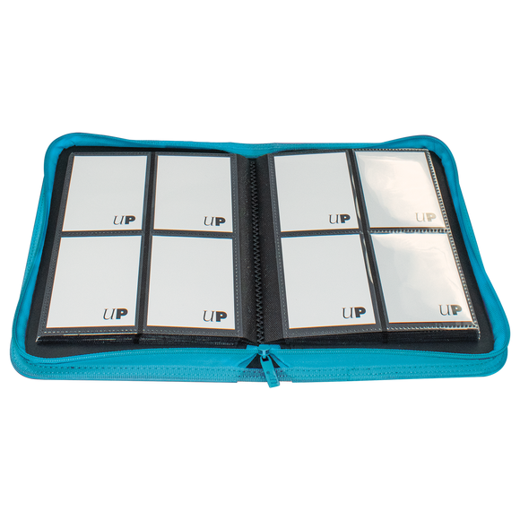 Vivid 4-Pocket Zippered PRO-Binder - Teal - Local Pickup Only
