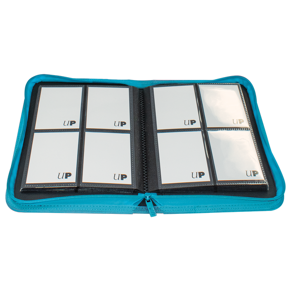 Vivid 4-Pocket Zippered PRO-Binder - Teal - Local Pickup Only