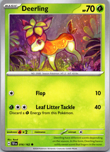 Deerling [016/162] - (Temporal Forces)