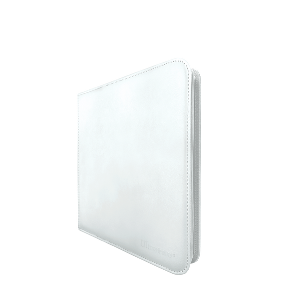 Vivid 9-Pocket Zippered PRO-Binder - White - Local Pickup Only