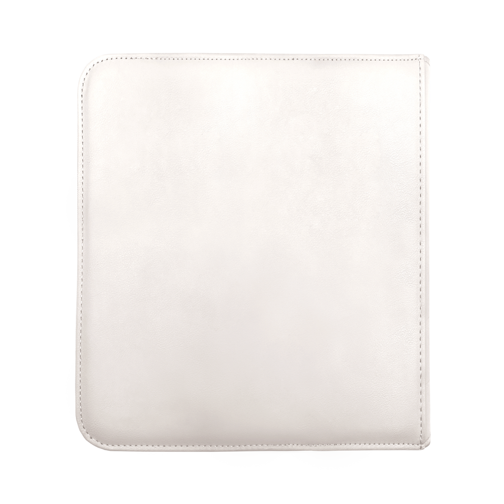 Vivid 12-Pocket Zippered PRO-Binder: White - Local Pickup Only