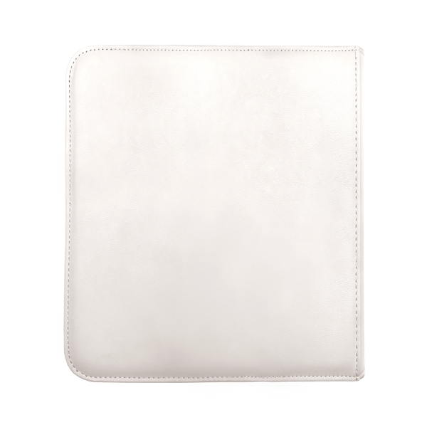 Vivid 12-Pocket Zippered PRO-Binder: White - Local Pickup Only