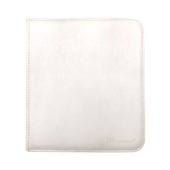 Vivid 12-Pocket Zippered PRO-Binder: White - Local Pickup Only