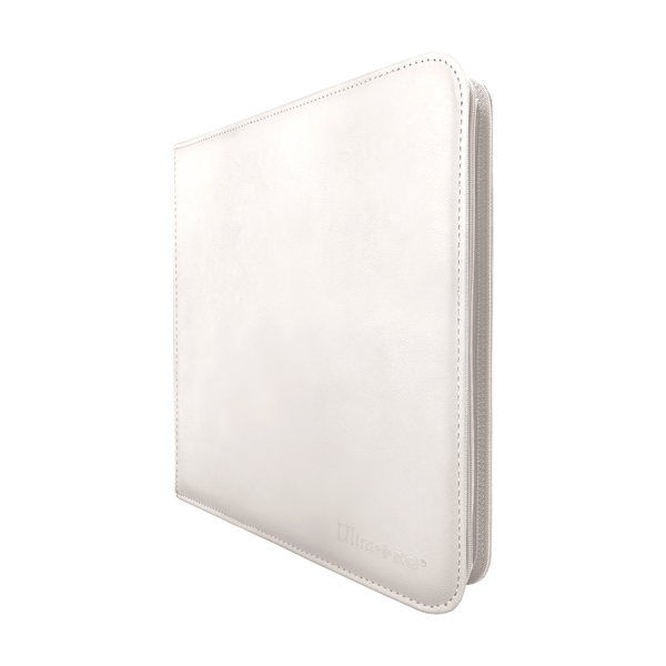Vivid 12-Pocket Zippered PRO-Binder: White - Local Pickup Only