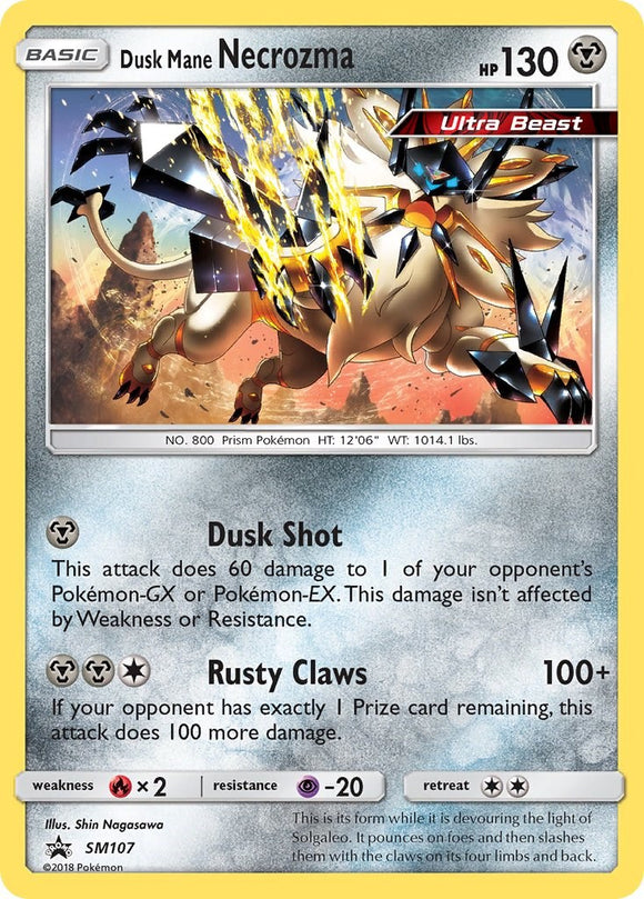 Dusk Mane Necrozma [SM107] [SM Promos] Holofoil
