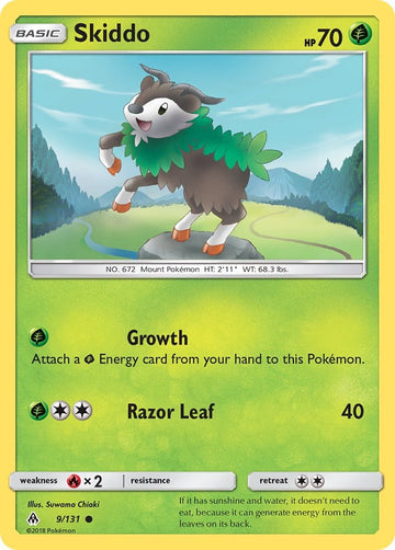 Skiddo (009/131) [SM - Forbidden Light]