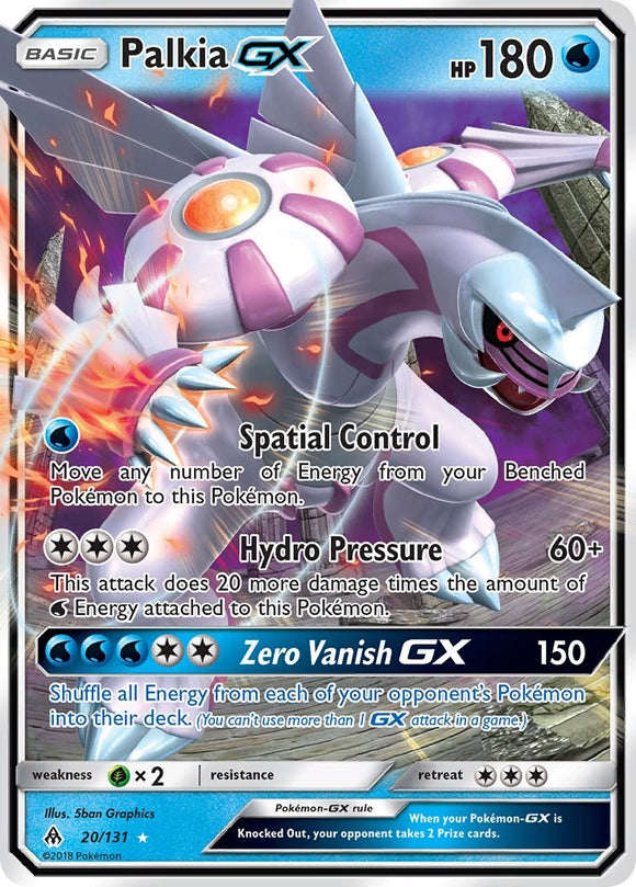 Palkia GX [20/131] [Forbidden Light] Holofoil