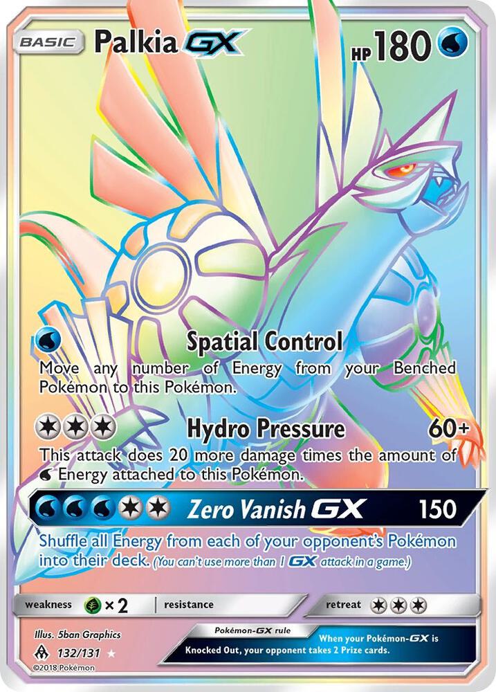 Palkia GX (Secret) (132) [SM - Forbidden Light]