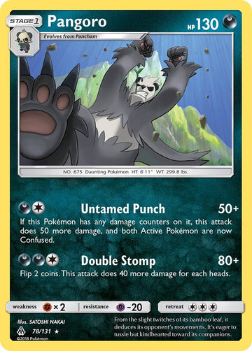 Pangoro [78/131] [Forbidden Light] Reverse Holofoil