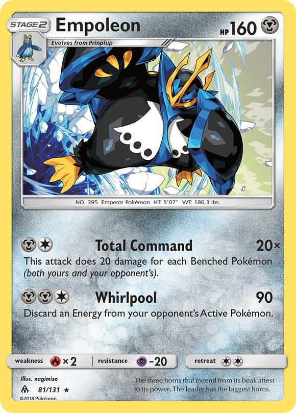 Empoleon [81/131] [Forbidden Light] Reverse Holofoil
