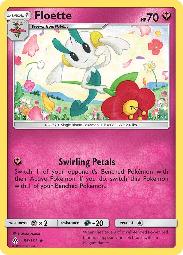 Floette [85/131] [SM - Forbidden Light] Reverse Holofoil