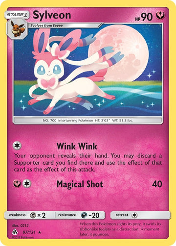 Sylveon [87/131] [SM - Forbidden Light] Reverse Holofoil
