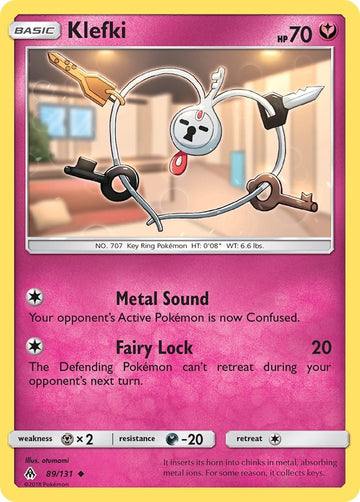 Klefki [89/131] [SM - Forbidden Light] Reverse Holofoil