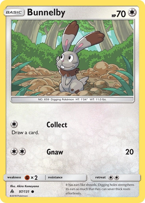 Bunnelby (097/131) [SM - Forbidden Light]