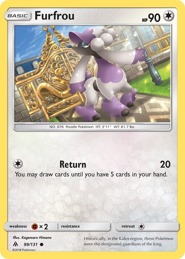 Furfrou [99/131] [SM - Forbidden Light] Reverse Holofoil