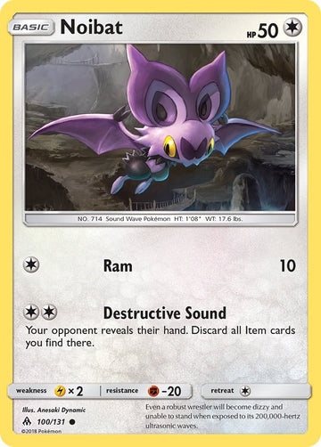 Noibat [100/131] [SM - Forbidden Light] Reverse Holofoil