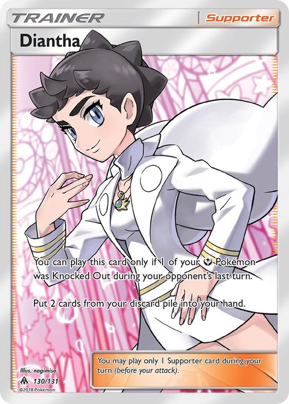 Diantha (Full Art) (130/131) [SM - Forbidden Light]
