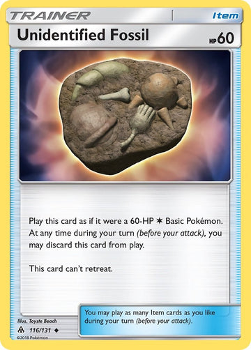 Unidentified Fossil (116/131) [SM - Forbidden Light]