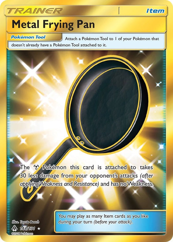 Metal Frying Pan [144/131] [Forbidden Light] Holofoil