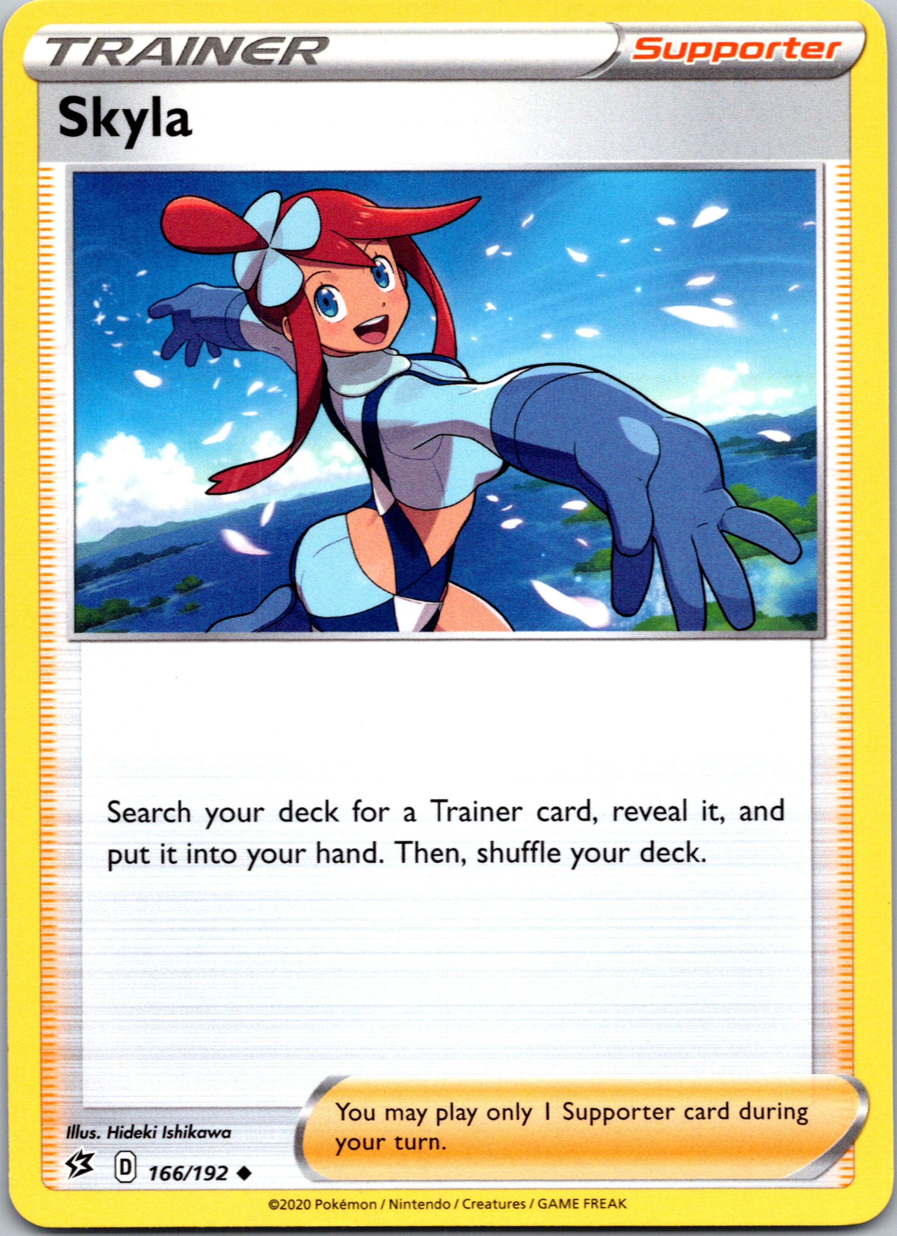 Skyla (166/192) [Sword & Shield: Rebel Clash]