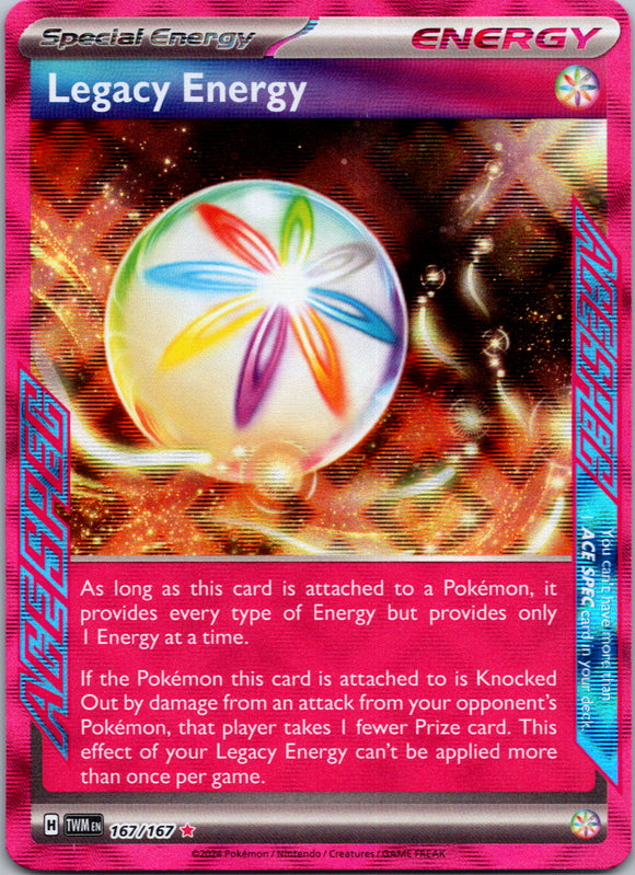 Legacy Energy [167/167] - (Twilight Masquerade) Holofoil