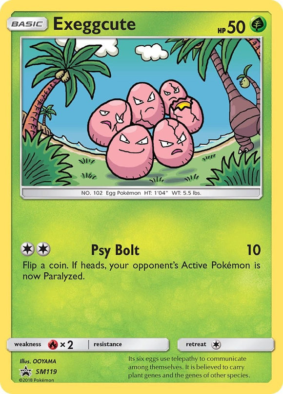 Exeggcute - SM119 [SM119] [SM Promos] Holofoil