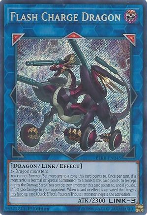 Flash Charge Dragon [BLRR-EN045] Secret Rare