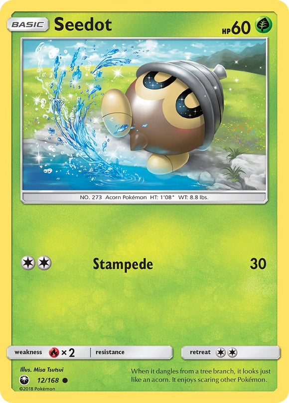 Seedot (12) [12/168] [Celestial Storm] Reverse Holofoil