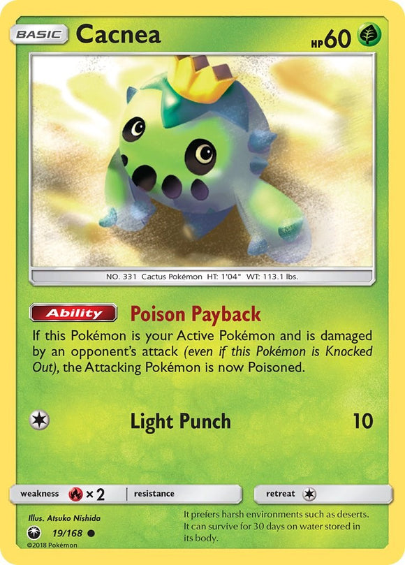 Cacnea (019/168) [Sun & Moon: Celestial Storm]