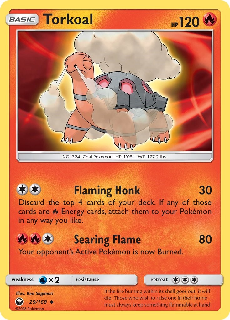Torkoal [29/168] [Celestial Storm] Reverse Holofoil