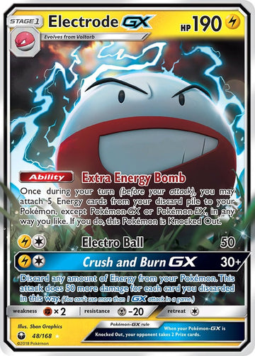 Electrode GX (048/168) [Sun & Moon: Celestial Storm]