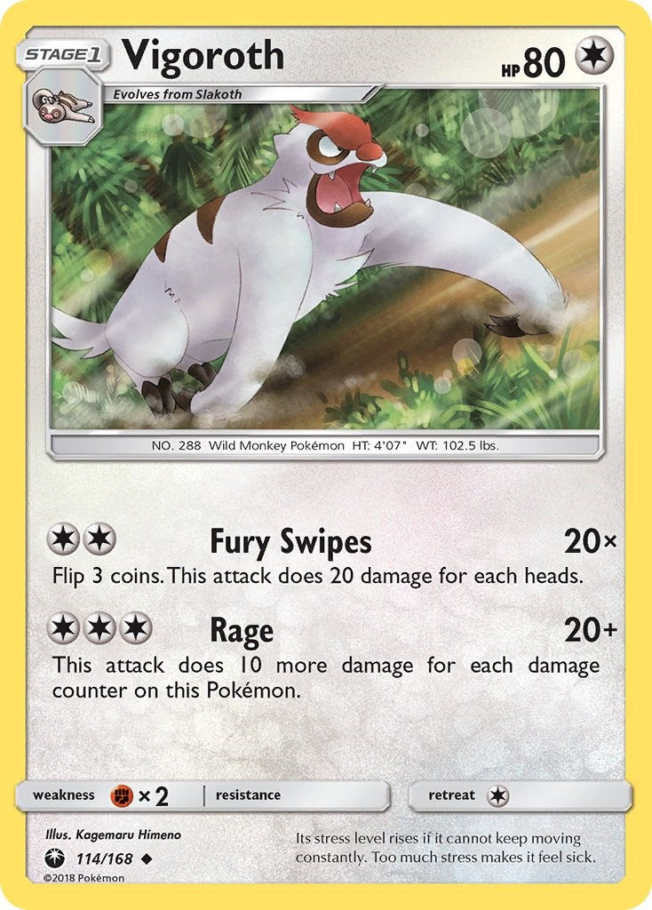 Vigoroth [114/168] [Celestial Storm] Reverse Holofoil