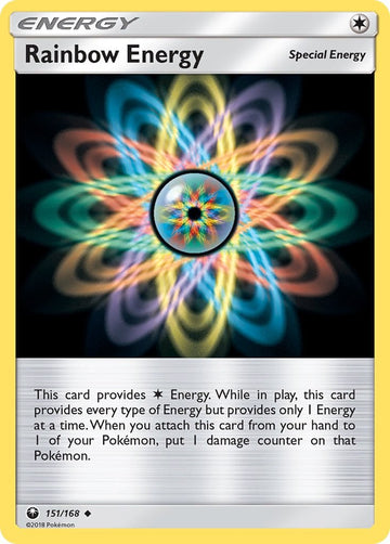 Rainbow Energy [151/168] [Celestial Storm] Reverse Holofoil
